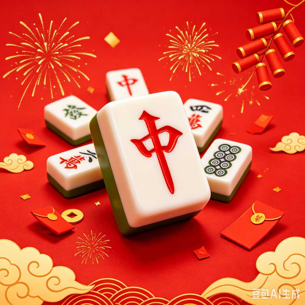 holiday present mahjong tiles