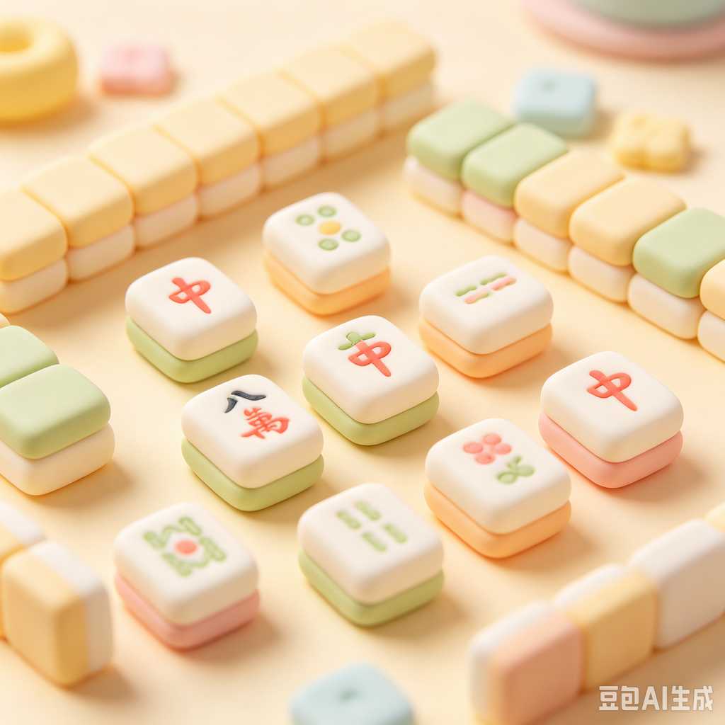 displayable mahjong set